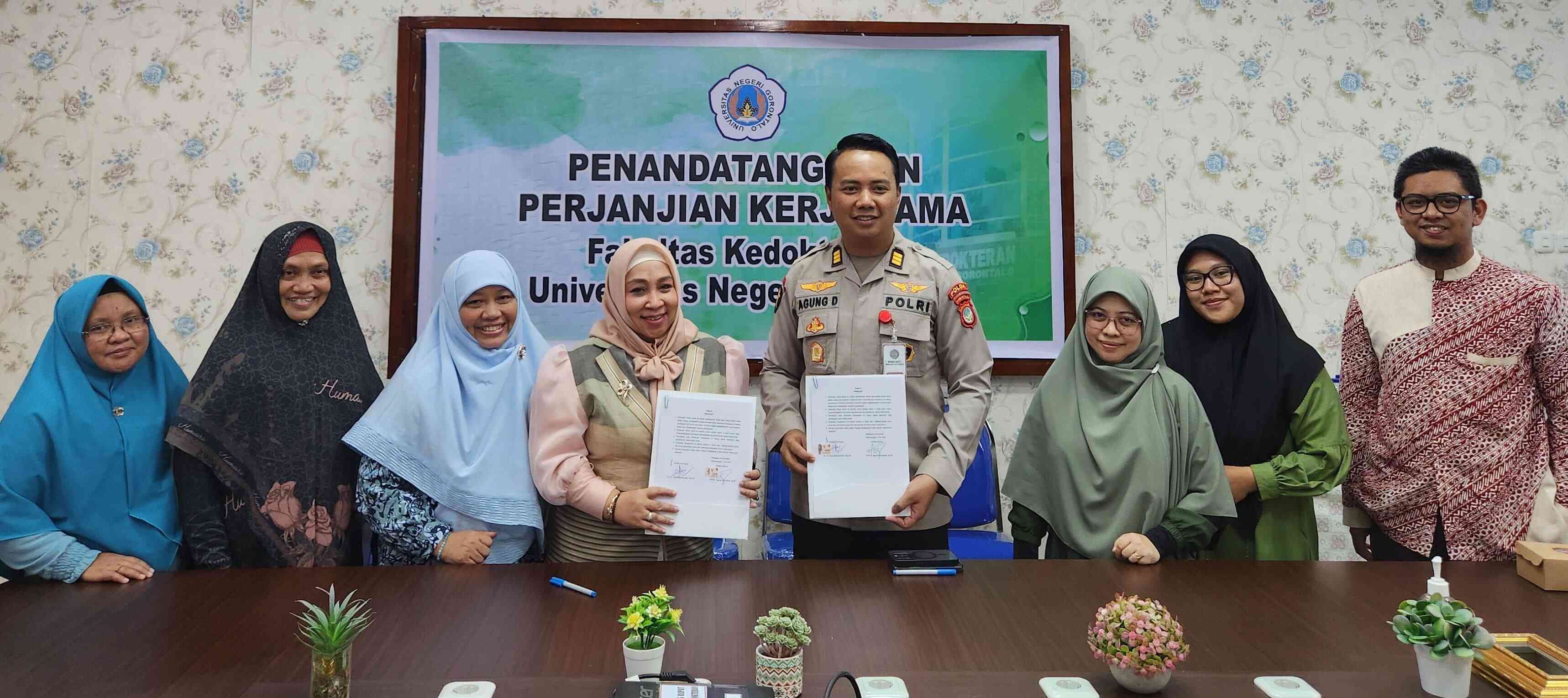 Fakultas Kedokteran Jalin Kerja Sama dengan Rumah Sakit Bhayangkara Gorontalo