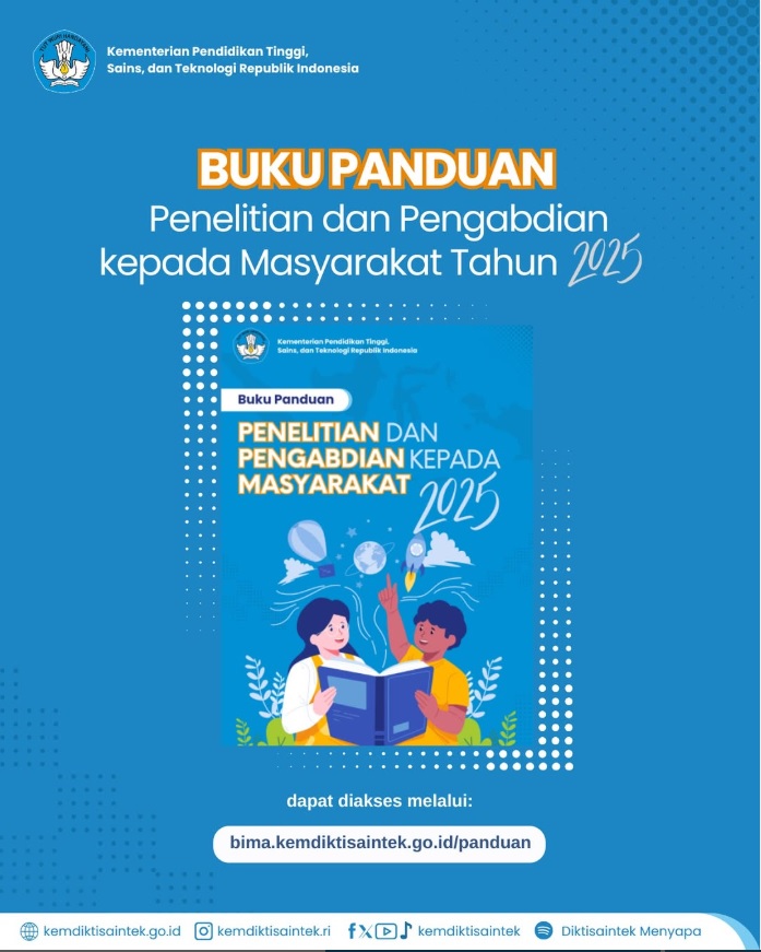 Buku Panduan Penelitian dan Pengabdian Kepada Masyarakat Tahun 2025