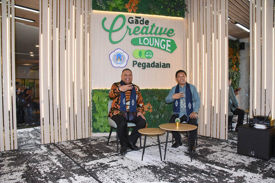 UNG dan Pegadaian Resmikan The Gade Creative Lounge, Dorong Kreativitas dan Literasi Keuangan Mahasiswa