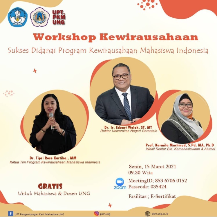 Hadirkan Pakar Program Kewirausahaan, Mahasiswa dan Dosen Diberi Penguatan Wirausaha