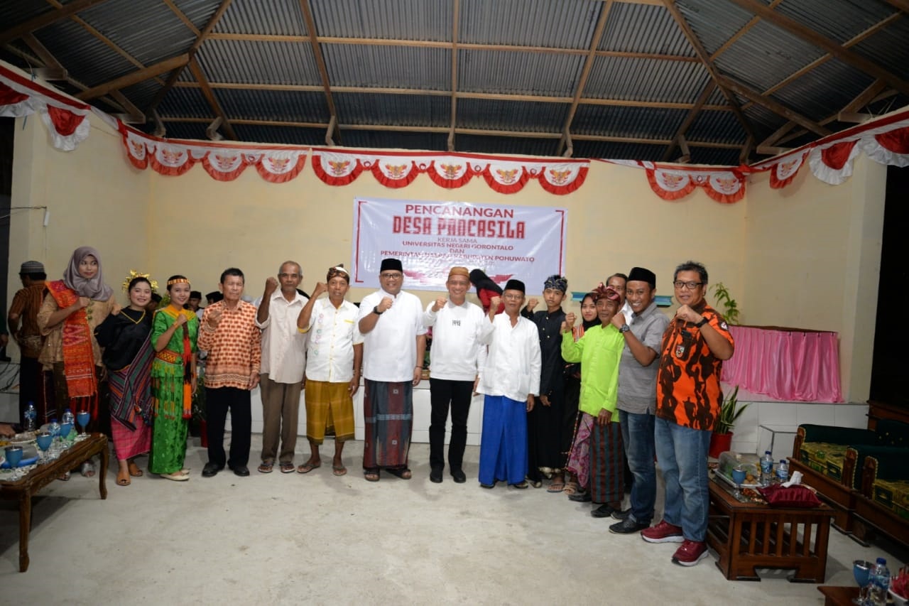 Desa Banuroja di Gorontalo Ditetapkan Jadi Desa Pancasila