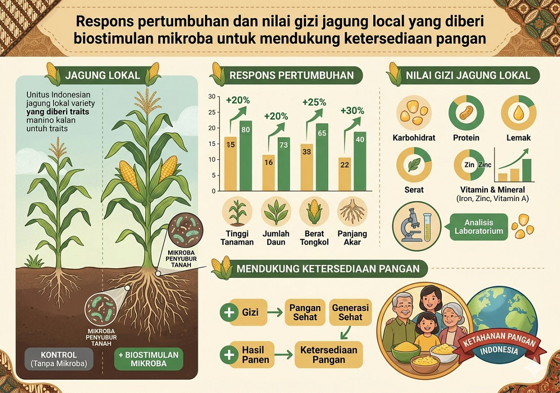Peneliti UNG Temukan Mikroba Baik untuk Jagung, Inovasi Hayati dalam Mendukung Ketahanan Pangan