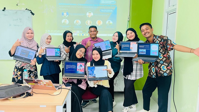 Mahasiswa FSB Sampaikan Gagasan Ilmiahnya Hasil Penelitian Pada Forum Internasional