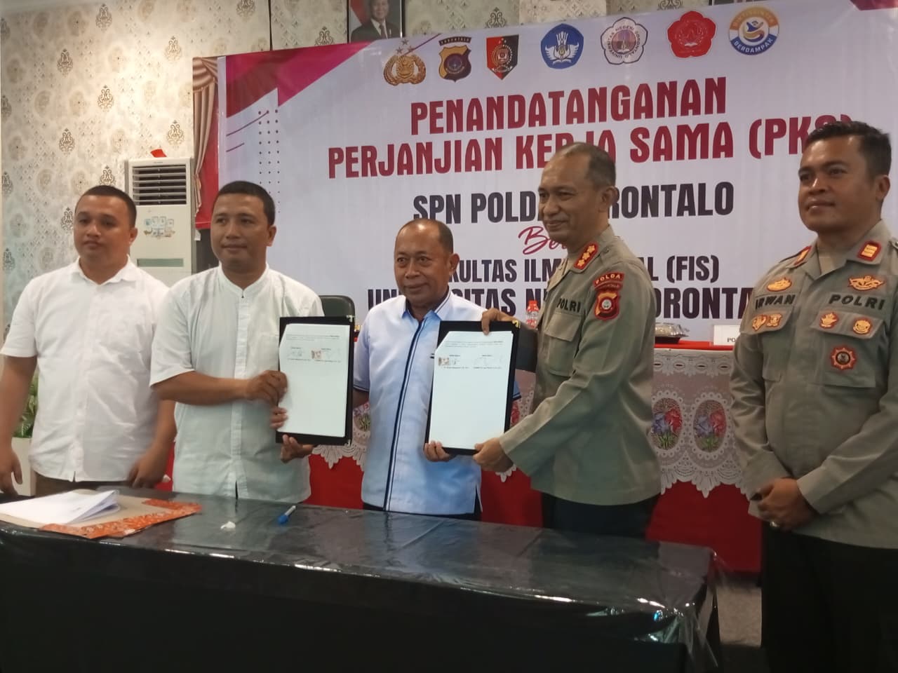 FIS UNG dan SPN Polda Gorontalo Bersatu Wujudkan Pendidikan Berkarakter dan Berintegritas