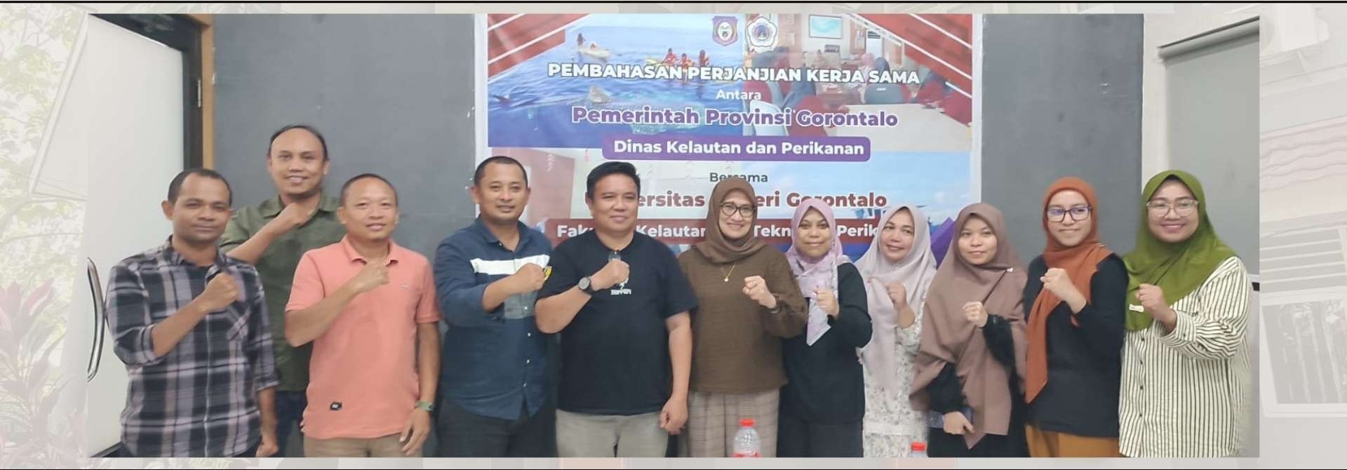 FKTP UNG, DKP, dan BAPPEDA Provinsi Gorontalo Bahas Kerjasama Strategis di Sektor kelautan dan Perikanan