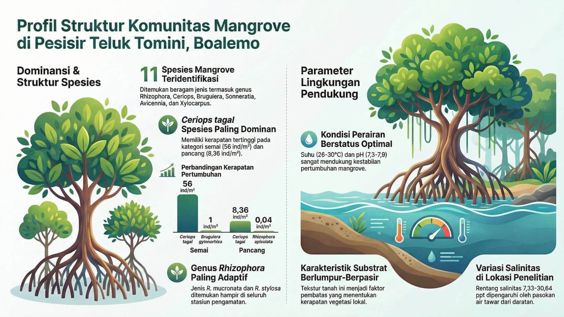 Mangrove Bukan Sekadar Penjaga Pesisir, Tapi Juga Sumber Pangan Masa Depan