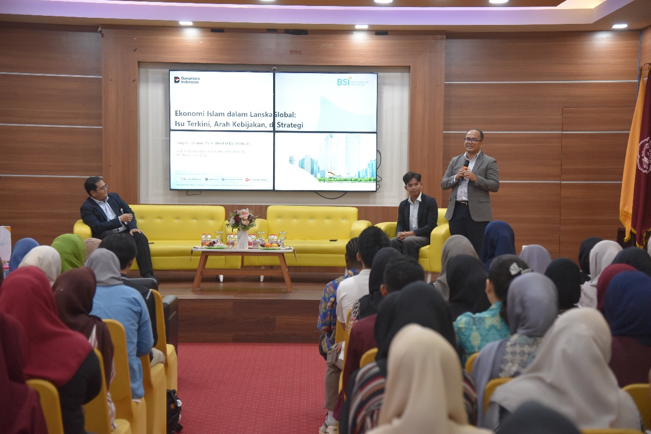 Kuliah Tamu Bank Syariah Indonesia, Kupas Strategi dan Tantangan Ekonomi Islam di Era Global