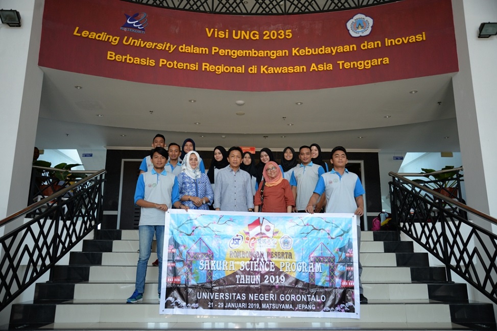 Mahasiswa UNG Laksanakan Program Sakura Science di Jepang