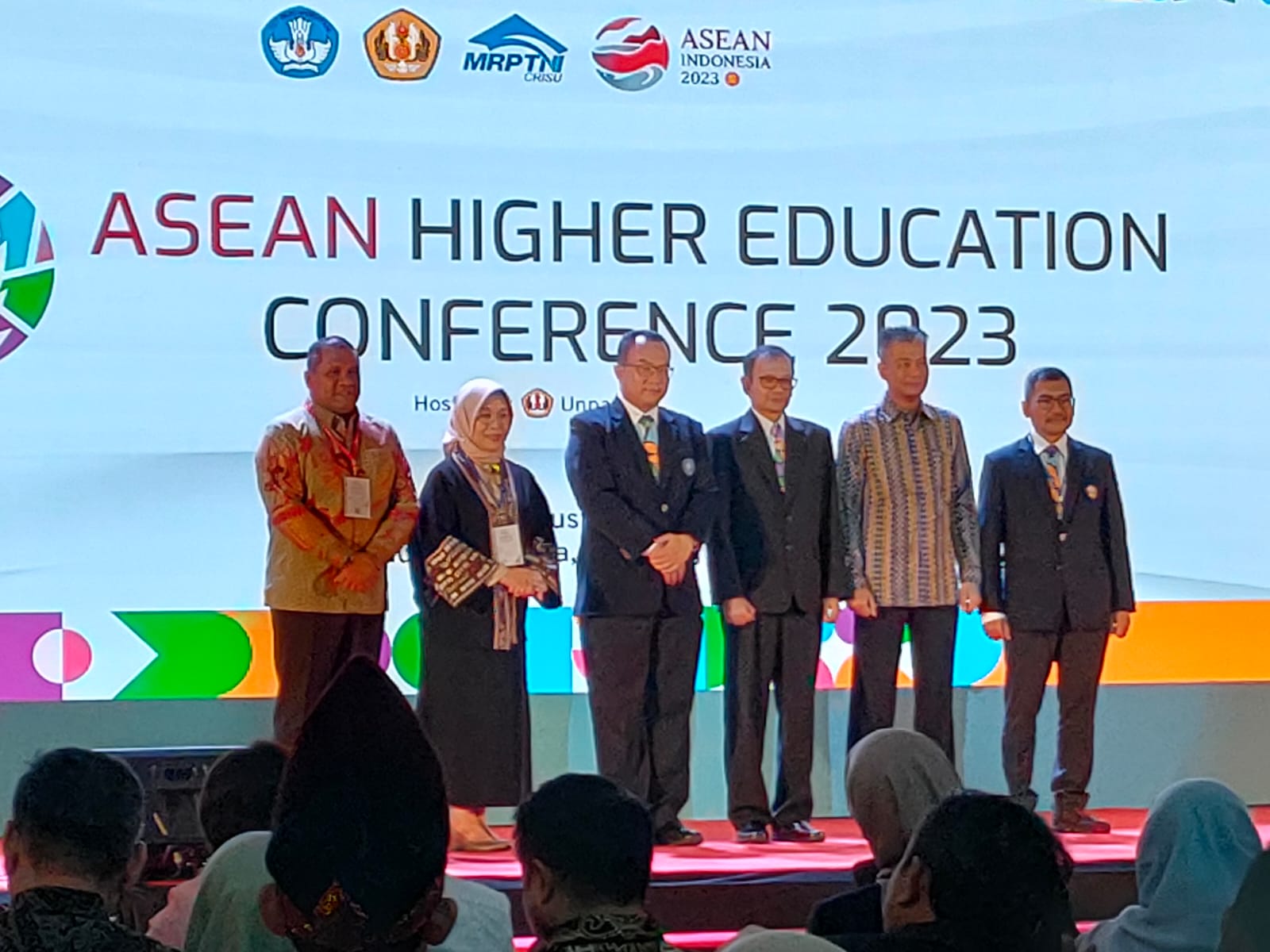 Hadir di AHEC 2023, Rektor Dorong Kolaborasi dan Harmonisasi Perguruan Tinggi se Indonesia