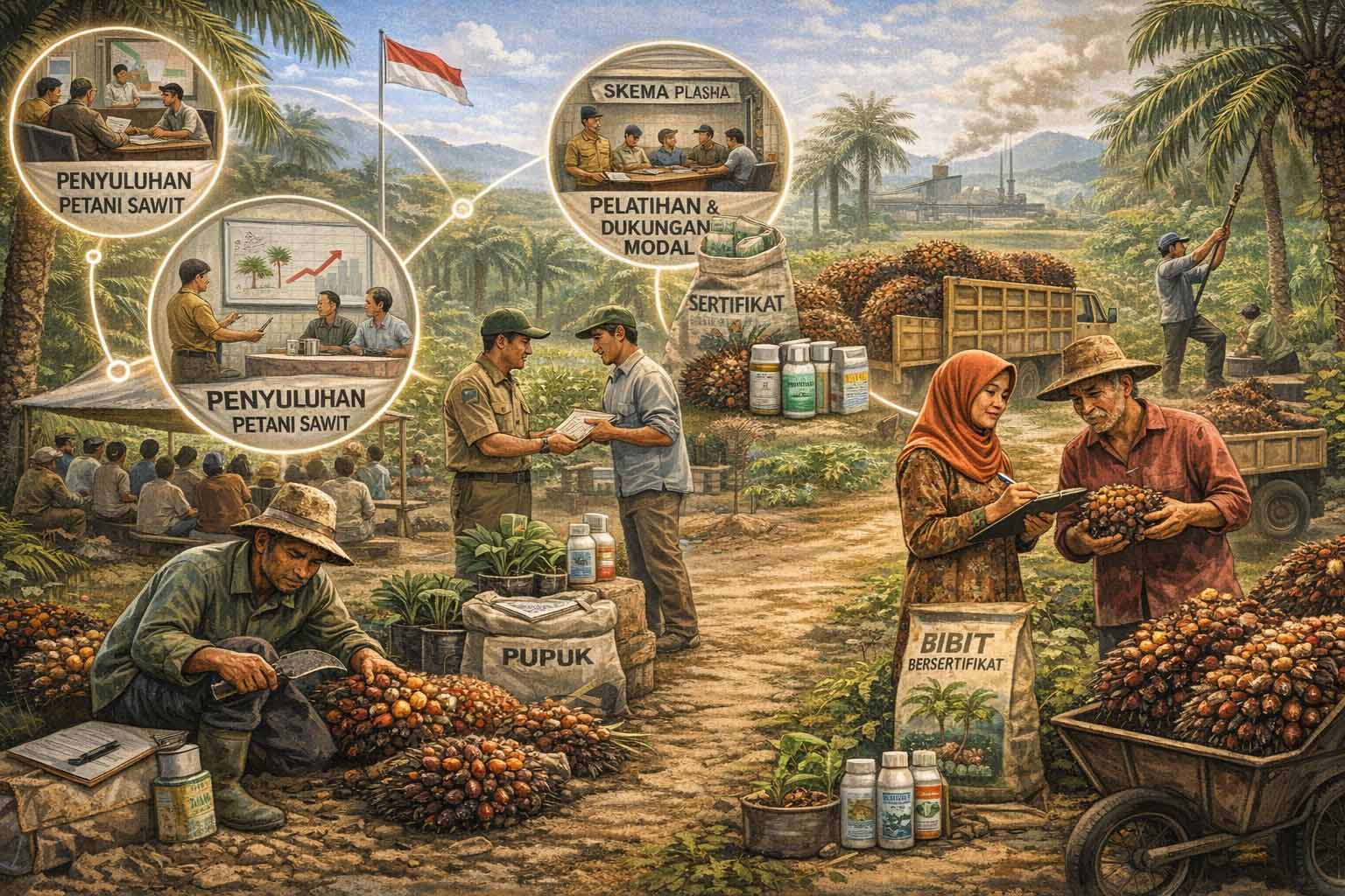 Riset Dosen UNG Ungkap Penyebab Rendahnya Produktivitas Petani Sawit Indonesia