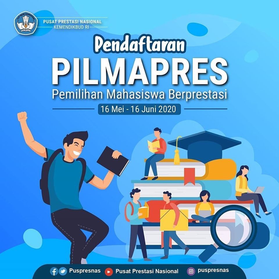 Pendaftaran Pemilihan Mahasiswa Berprestasi (Pilmapres)
