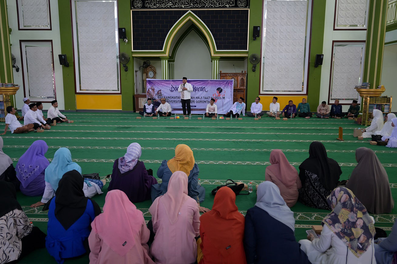 UNG Gelar Doa Bersama untuk Dosen dan Tendik Calon Jemaah Haji 1447 H