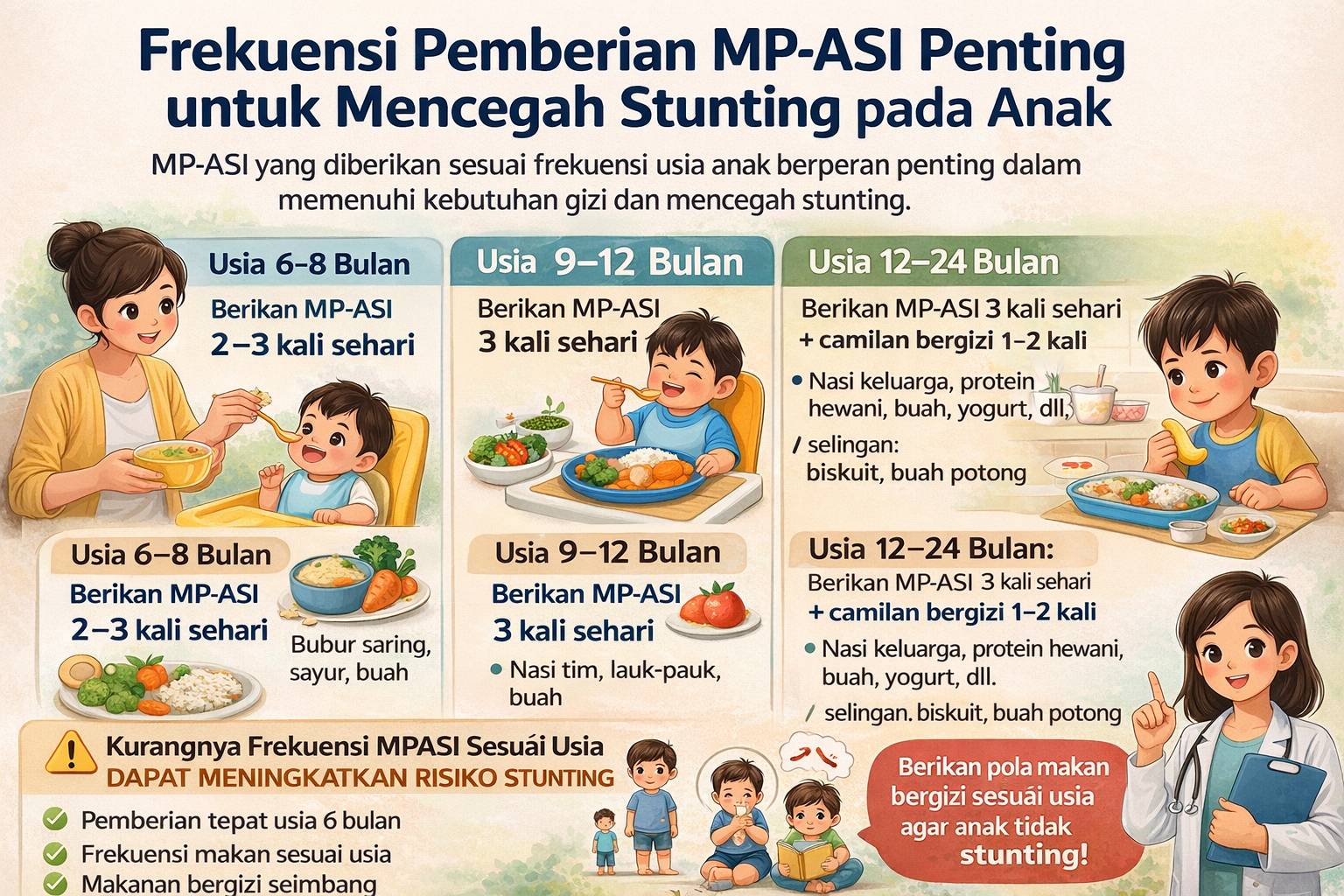 Mencegah Stunting, Peneliti UNG Ungkap Penting Frekuensi MP-ASI