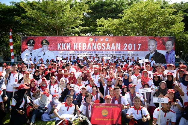 Peserta KKN Kebangsaan Dilepas ke Lokasi Pengabdian