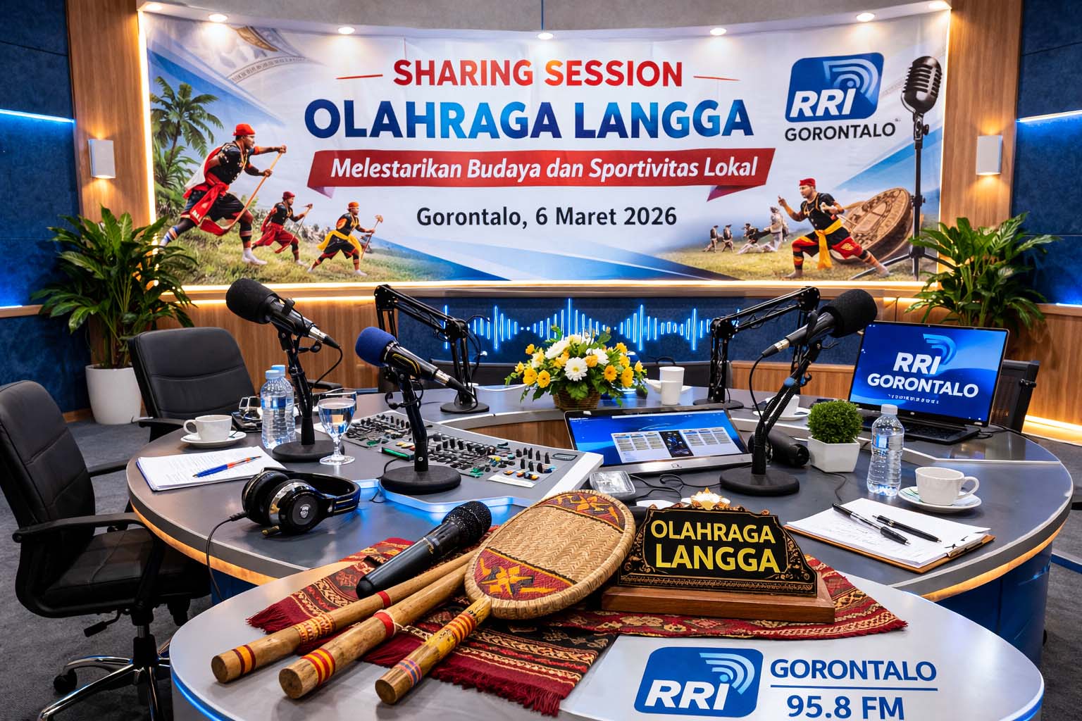 Menjaga "Nadi" Budaya Gorontalo, Akademisi FOK UNG Bedah Filosofi Olahraga Tradisional Langga