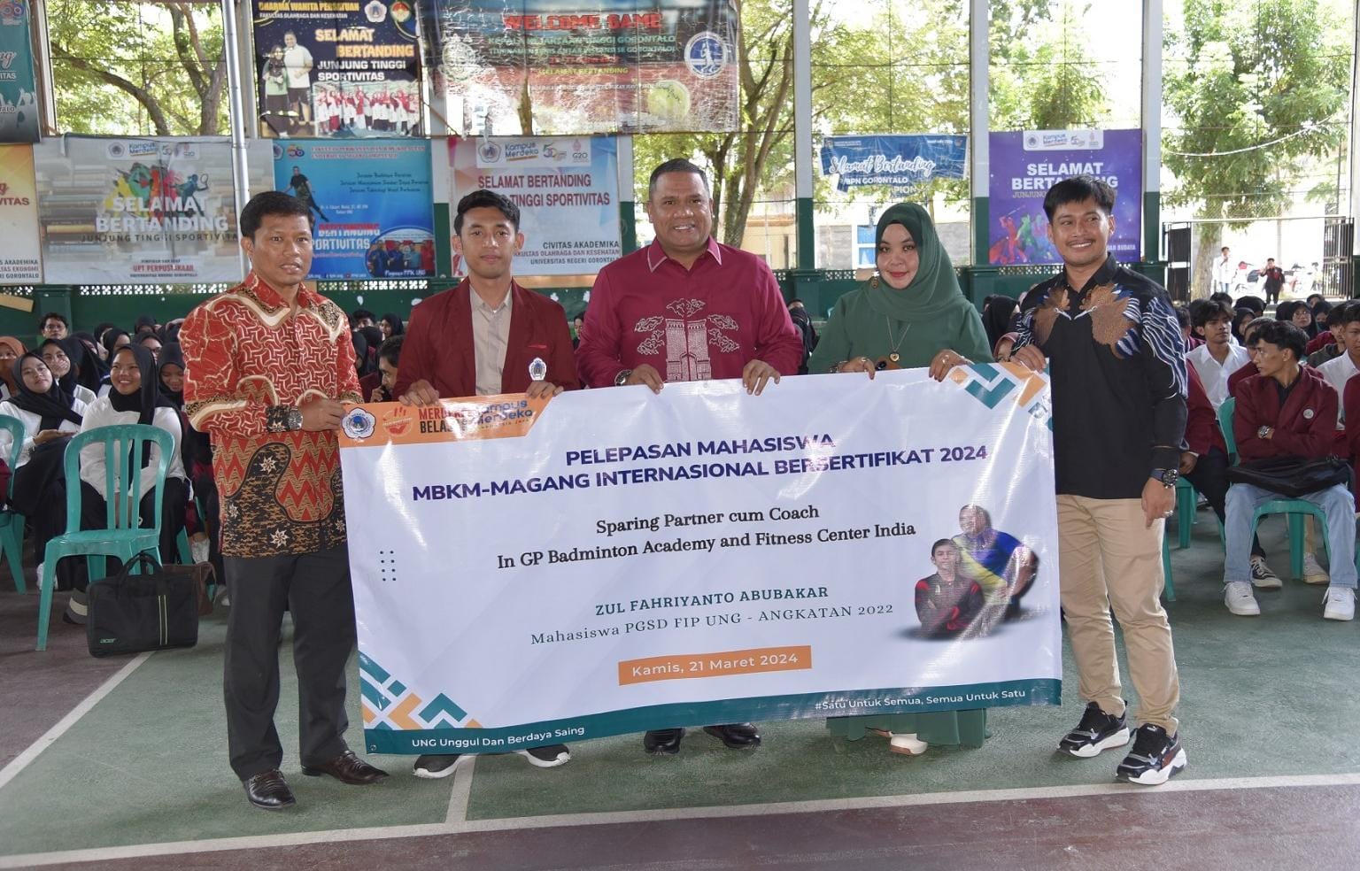 Mahasiswa FIP Ikut Program Magang Internasional Bersertifikat di India