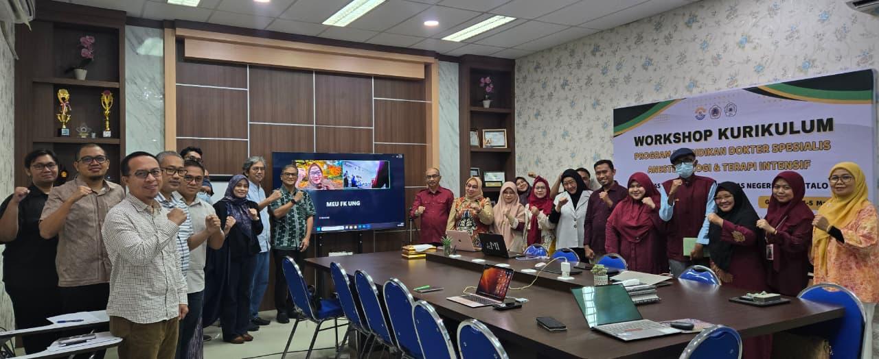 Gandengn Unhas, FK UNG Matangkan Kurikulum Spesialis Anestesiologi