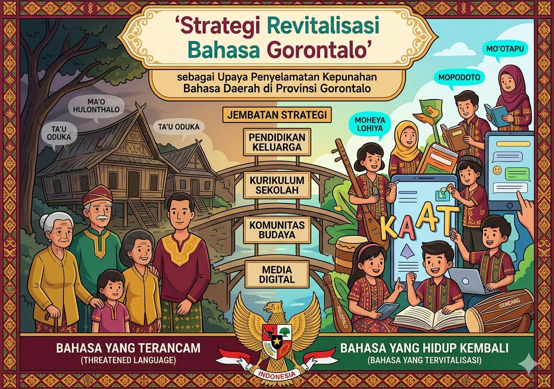 Bahasa Gorontalo di Ambang Kepunahan? Inilah Strategi 'Menjemput Kembali' Identitas Budaya Kita