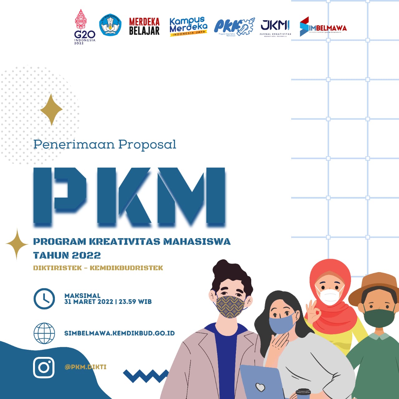 PENERIMAAN PROPOSAL PKM 2022