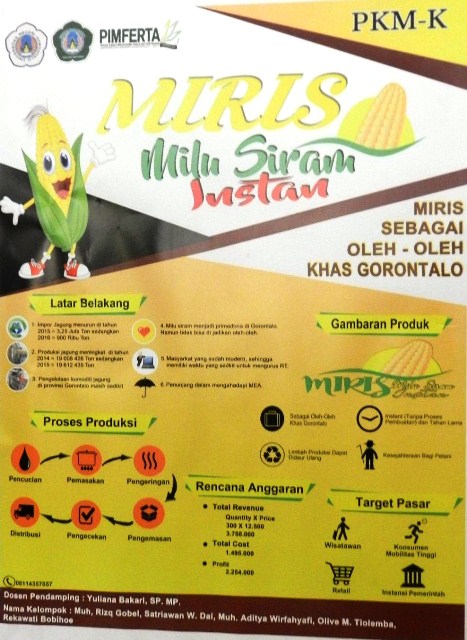 Mahasiswa Faperta Kreasikan Milu Siram Dalam Bentuk Instan