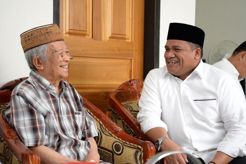 Minta Nasehat dan Masukan, Pimpinan UNG Sowan ke Mantan Pimpinan