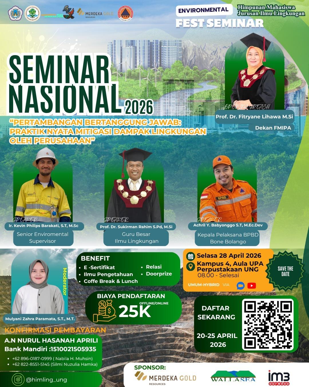 Seminar Nasional 2026: Pertambangan Bertanggung Jawab