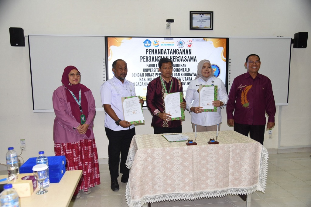 FIP Jalin kerja Sama Dengan Dinas Pendidikan dan Kebudayaan Kab. Bolaang Mongondow Utara