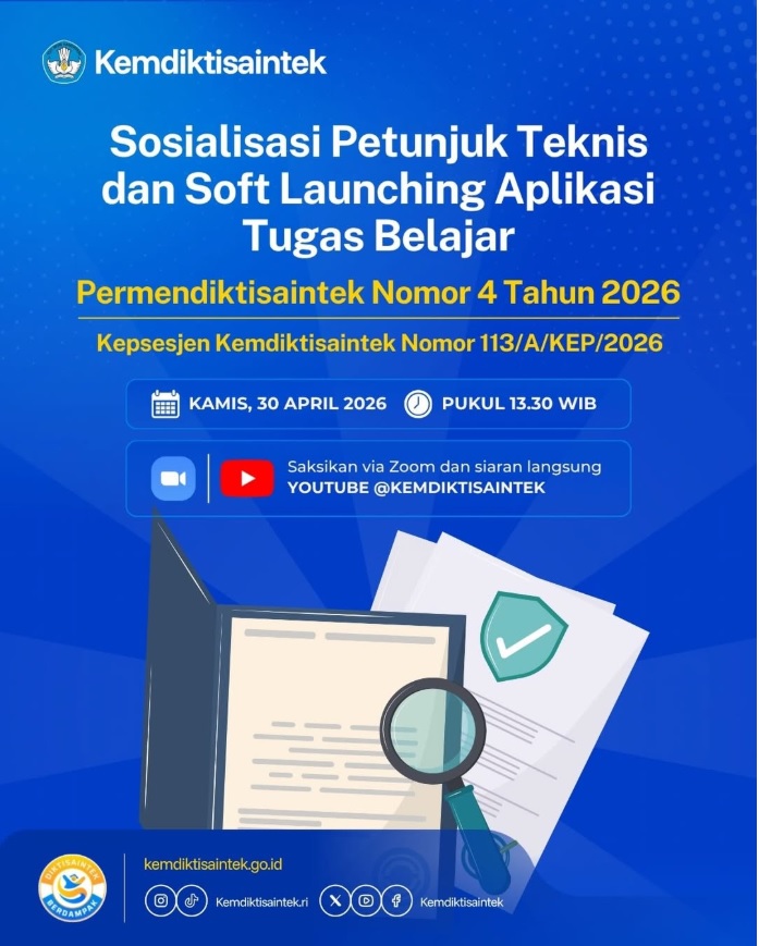 Sosialisasi Petunjuk Teknis dan Soft Launching Aplikasi Tugas Belajar