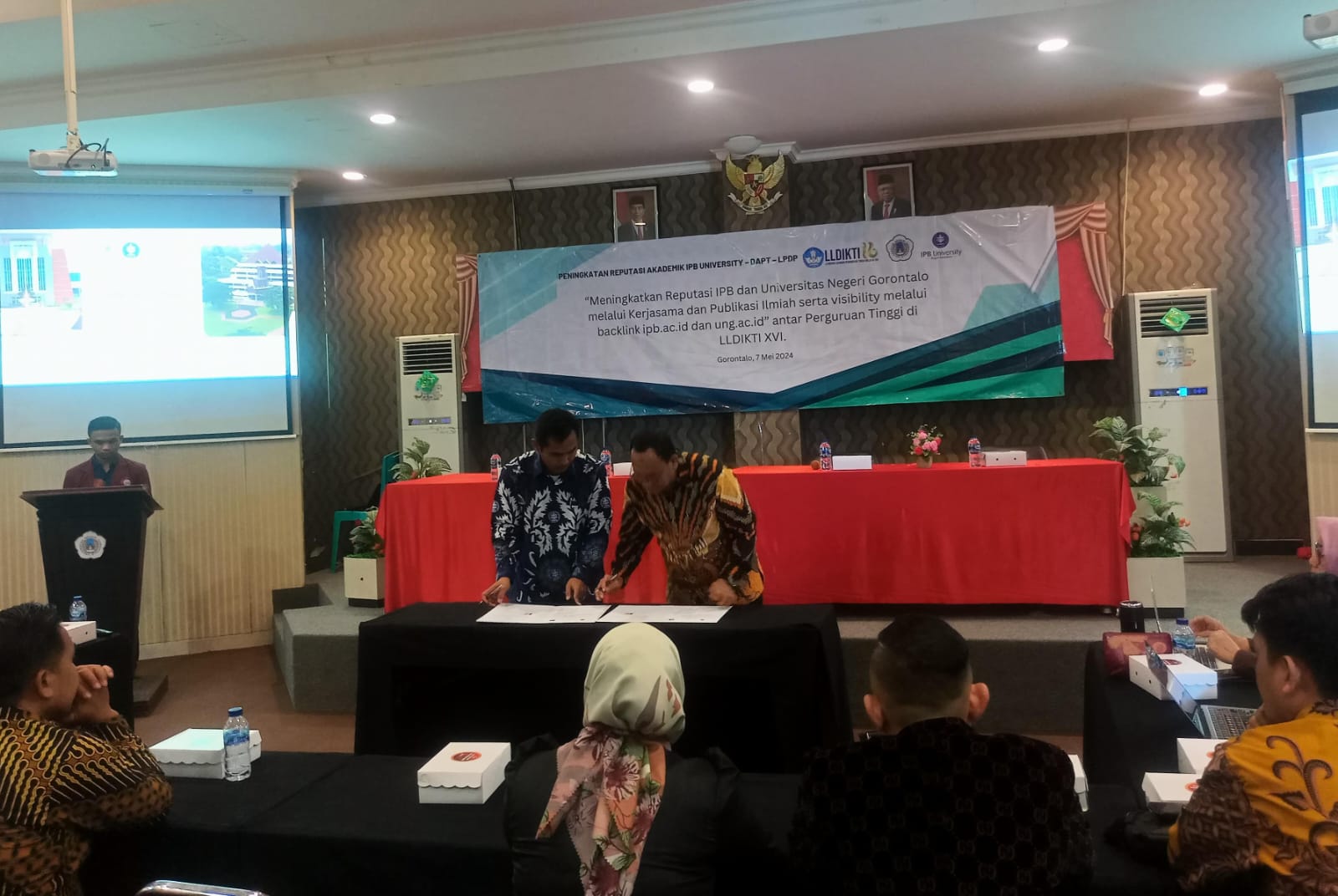 Tingkatkan Kapasitas, UNG bersama IPB Jalin Kerjasama Dalam Meningkatkan Publikasi Ilmiah