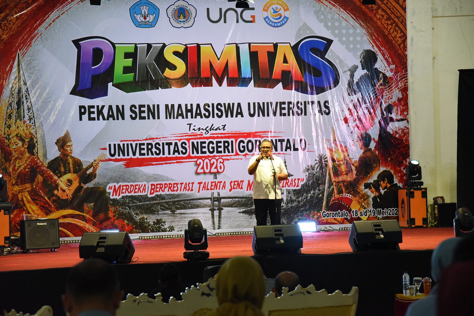 Panggung Kreativitas Dimulai, Ratusan Seniman Kampus UNG Unjuk Gigi di Peksimitas 2026