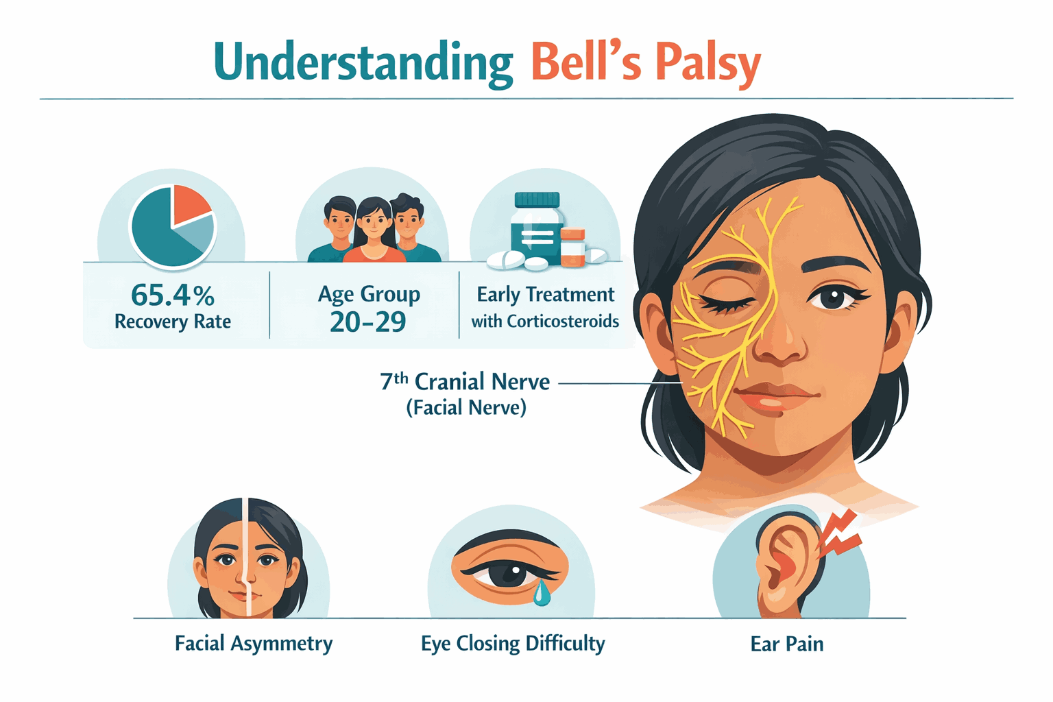 Waspada Ketika Wajab Tiba-Tiba Membeku, Riset Fakultas Kedokteran Ungkap Bahaya Bell’s Palsy yang Mengintai Di Usia Muda
