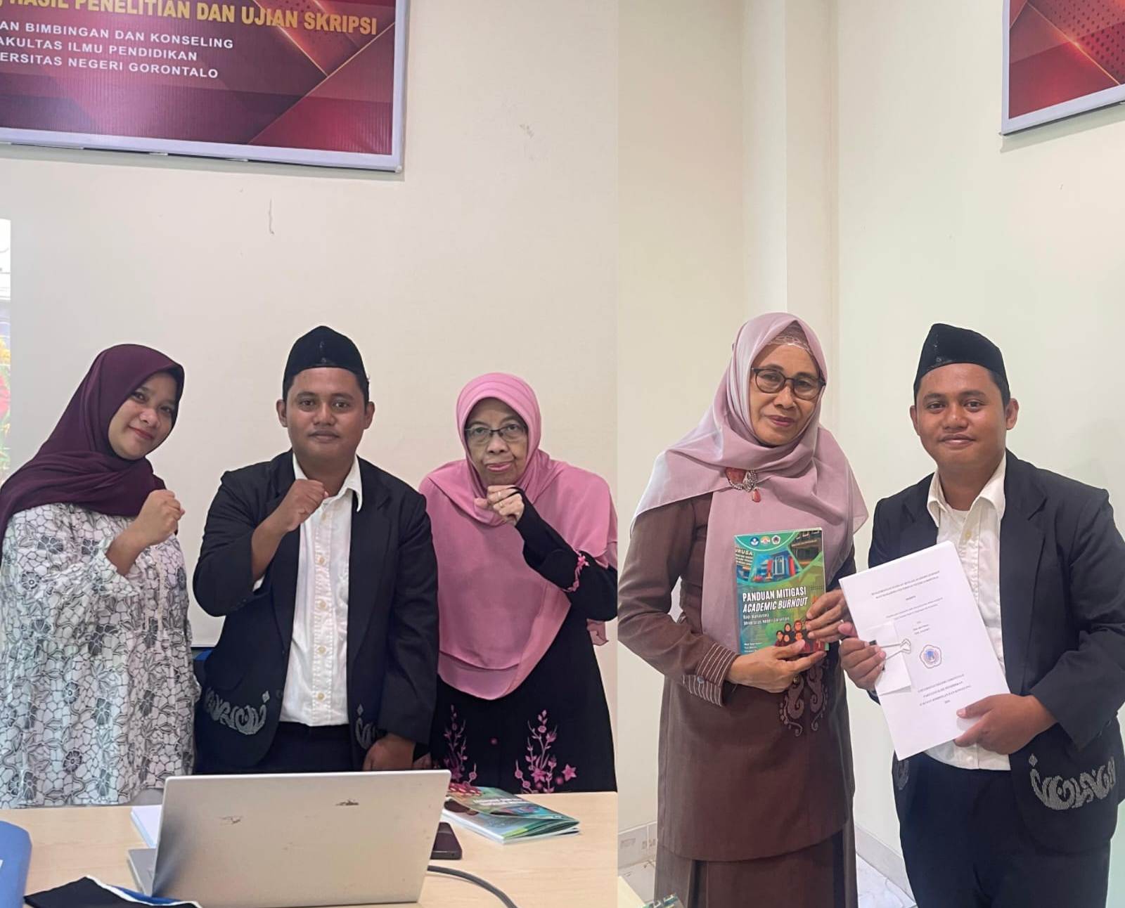 Karyanya Tembus Jurnal SINTA 2, Mahasiswa Bimbingan Konseling UNG Temukan Solusi Atasi Burnout Akademik