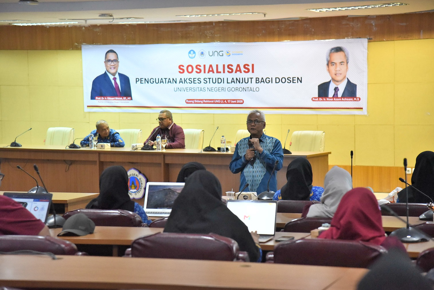 UNG Berikan Penguatan Akses Studi Lanjut Bagi Dosen Muda