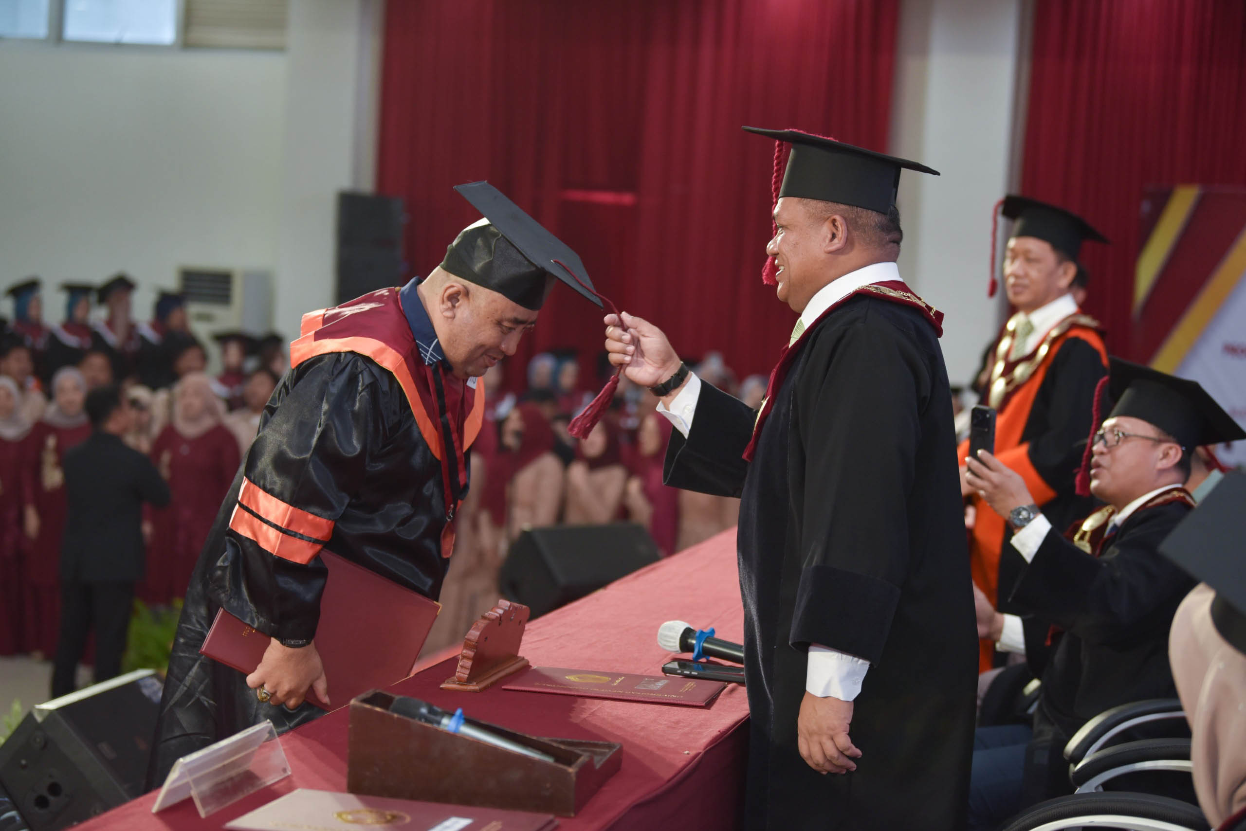 Pelaksanaan Wisuda Ke-61 Universitas Negeri Gorontalo