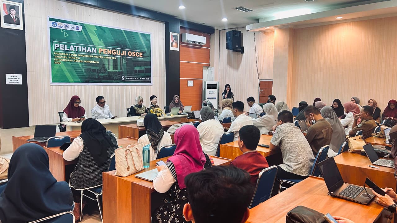 Prodi Profesi Apoteker FOK UNG Gelar Pelatihan Penguji OSCE, Perkuat Standar Evaluasi Kompetensi