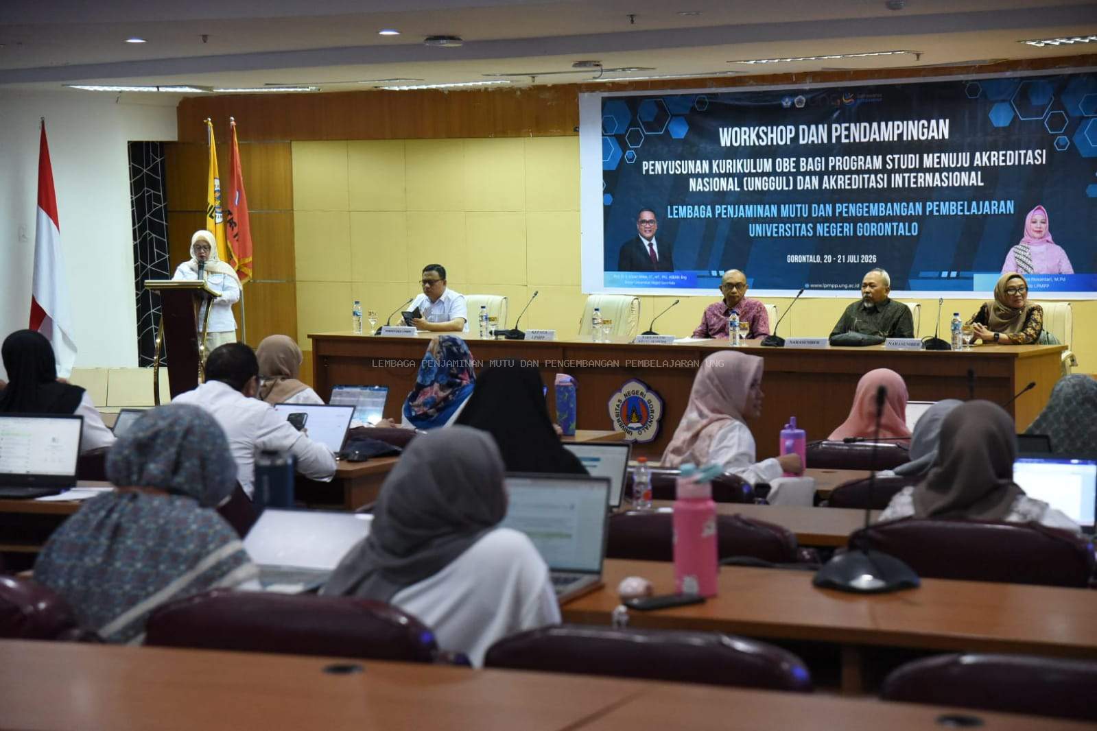 Perkuat Mutu Akademik, UNG Siapkan Program Studi Menuju Akreditasi Unggul dan Internasional melalui Kurikulum OBE