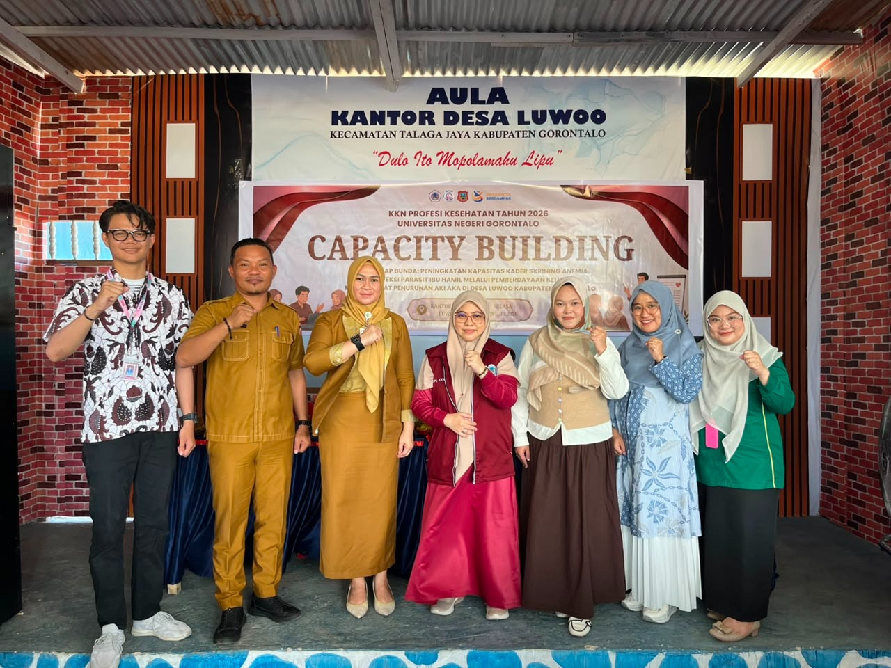 KKN-PK UNG Luncurkan SIGAP BUNDA, Perkuat Edukasi dan Skrining Ibu Hamil di Desa Luwoo 
