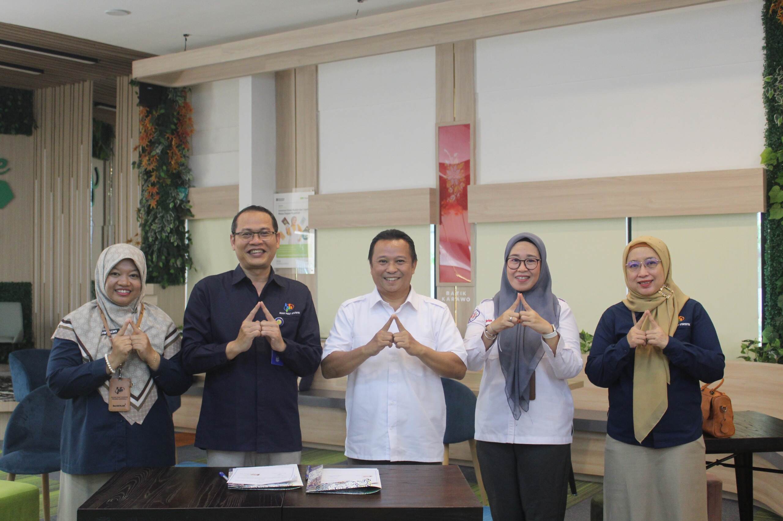 Jalin Kerjasama, BPS Provinsi Gorontalo Gandeng FEB UNG Perkuat Kolaborasi Data dan Riset
