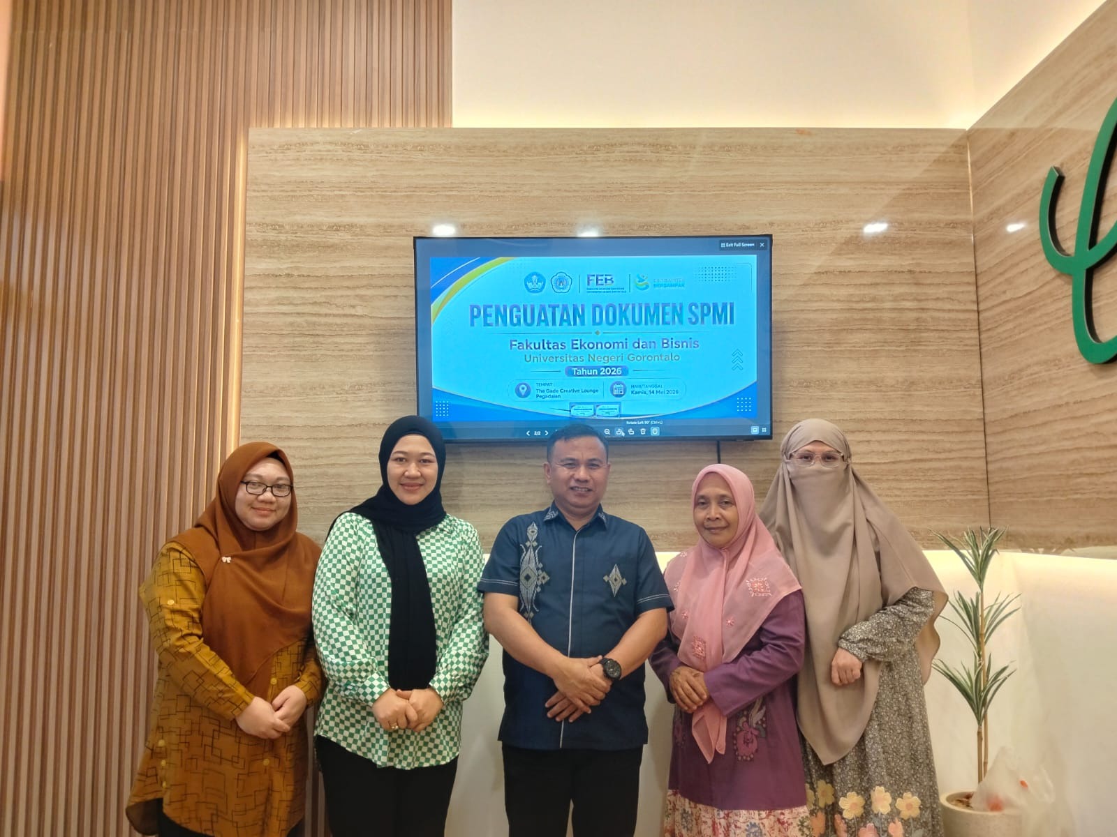 Perkuat Budaya Mutu, FEB UNG Matangkan Dokumen SPMI untuk Tingkatkan Kualitas Akademik