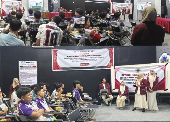 Mahasiswa Keperawatan UNG Edukasi Penanganan Cedera dengan Metode RICE kepada Calon Pelatih Olahraga