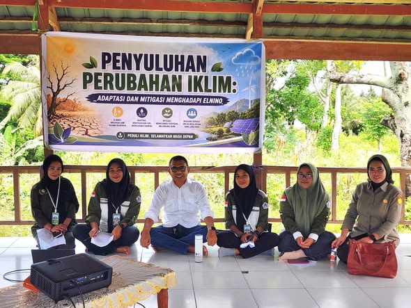 Penyuluhan Perubahan Iklim, Mahasiswa UNG Dampingi Petani Gorontalo Hadapi El Nino