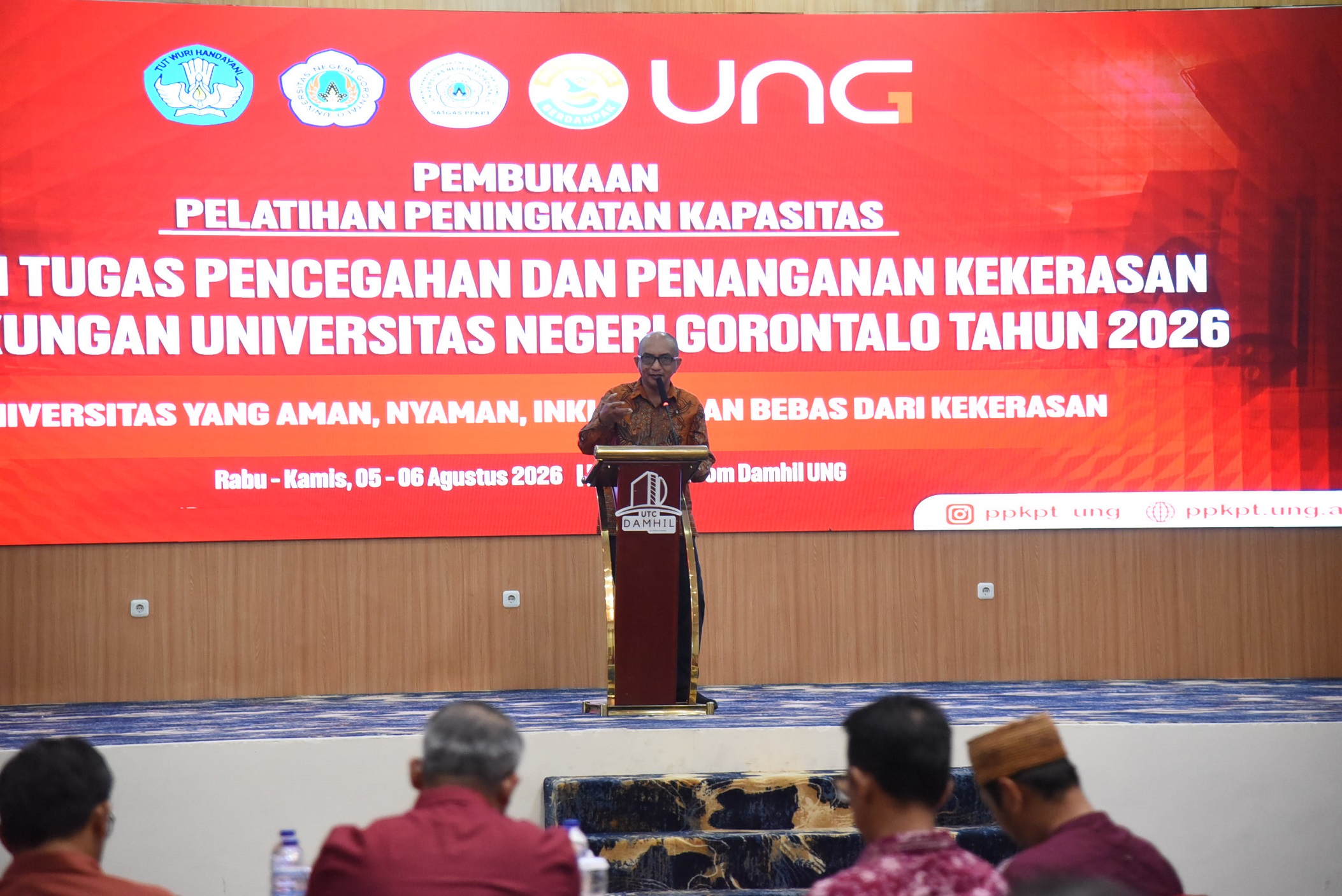 Warek Bidang Akademik Tegaskan Penguatan Kapasitas Satgas PPKPT, Wujud Nyata UNG Bangun Kampus Bebas Kekerasan