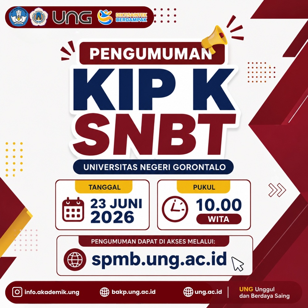 Pengumuman KIP-K SNBT UNG 2026