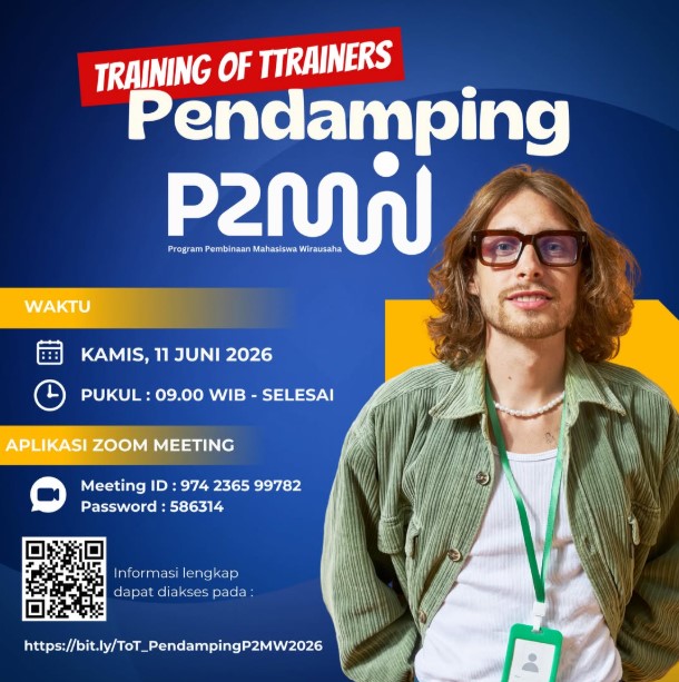 Training of Trainers Pendamping P2MW 2026