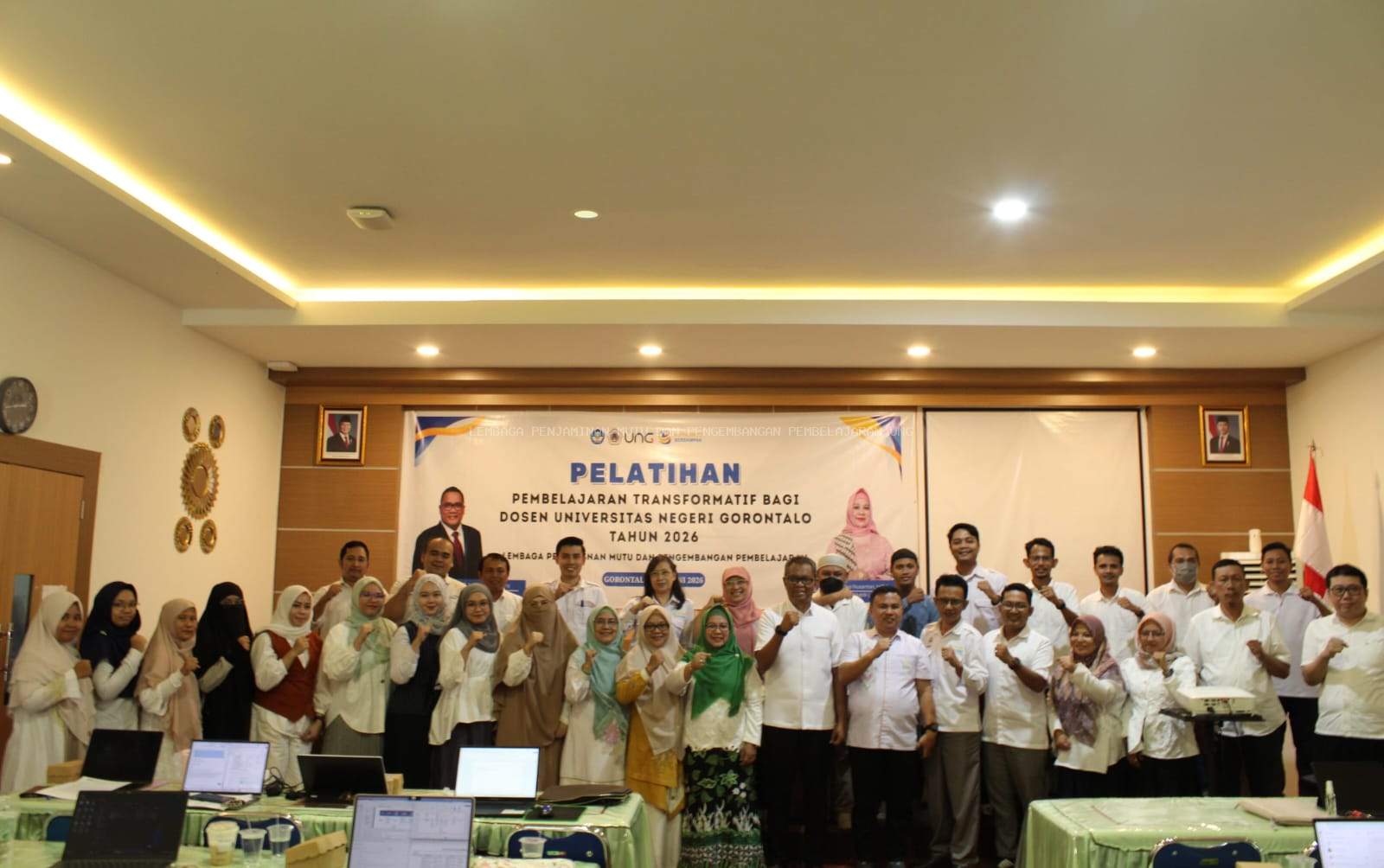 Tingkatkan Kualitas Akademik, UNG Gelar Pelatihan Pembelajaran Transformatif