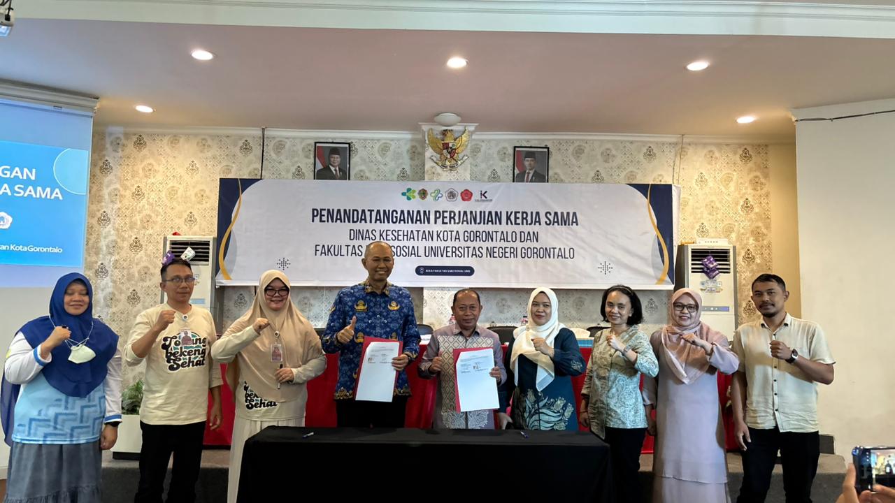 FIS dan Dinas Kesehatan Kota Gorontalo Jalin Kerja Sama Sukseskan Kampanye GERMAS