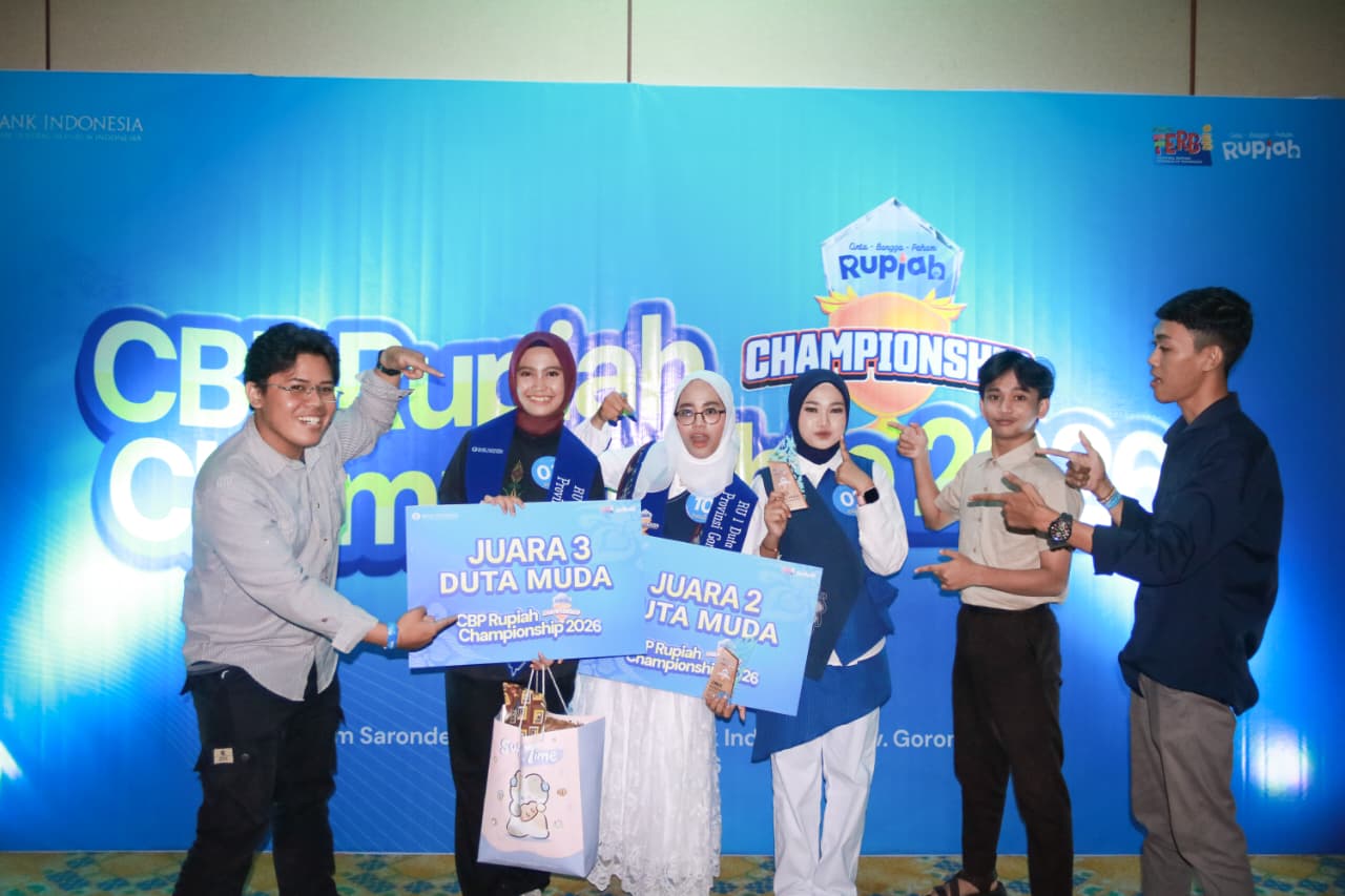Mahasiswa Ilmu Komunikasi UNG Raih Prestasi pada Ajang Duta Muda CBP Rupiah Championship
