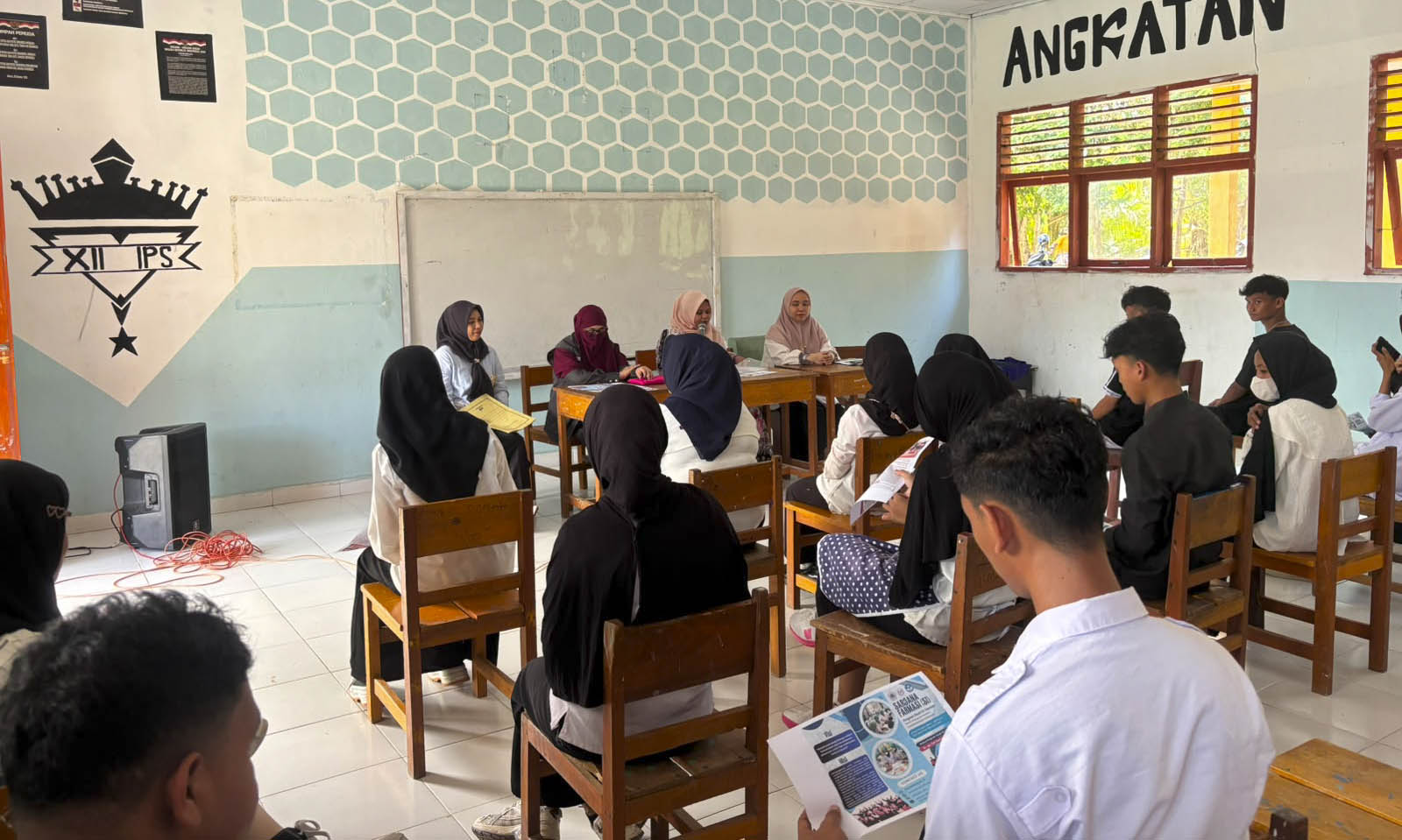 Jurusan Farmasi Sosialisasikan Tahap Penerimaan Mahasisaw Baru Bidang Ilmu Farmasi kepada Siswa SMA