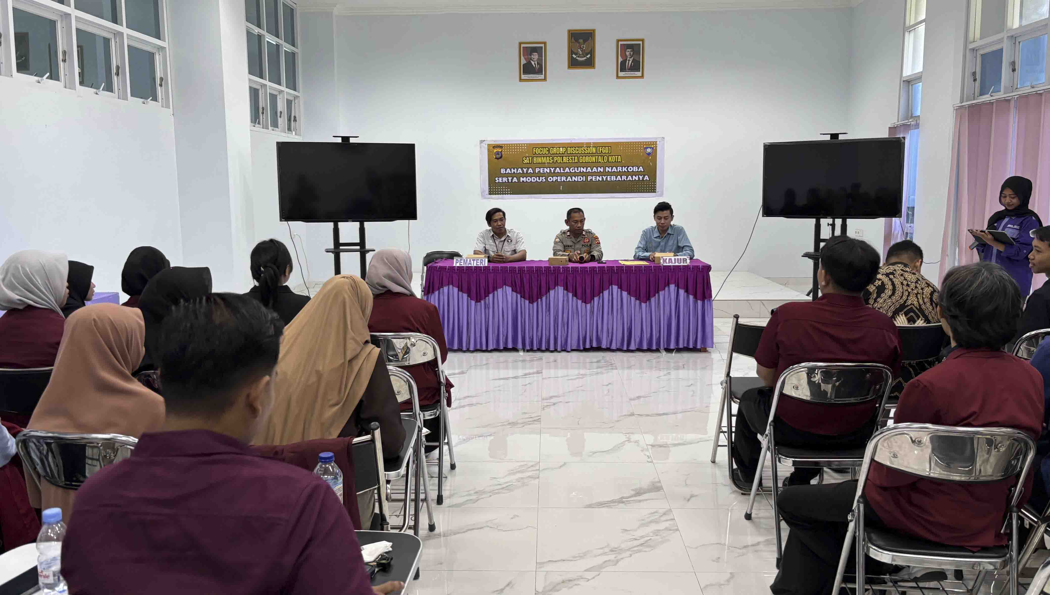 Gandeng Kepolisian, FOK Bekali Mahasiswa Tentang Bahaya Narkoba