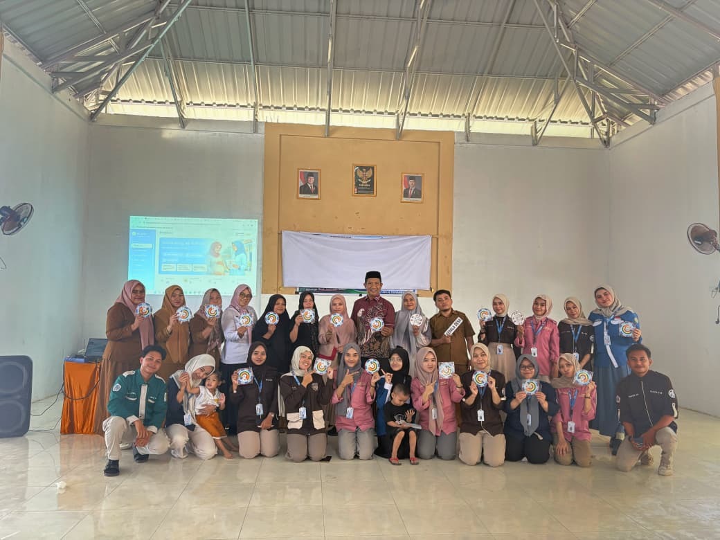 Perkuat Kesehatan Ibu Hamil, Mahasiswa KKN-PK Latih Kader Masyarakat Dalam Pemantauan Kehamilan Berbasis Teknologi